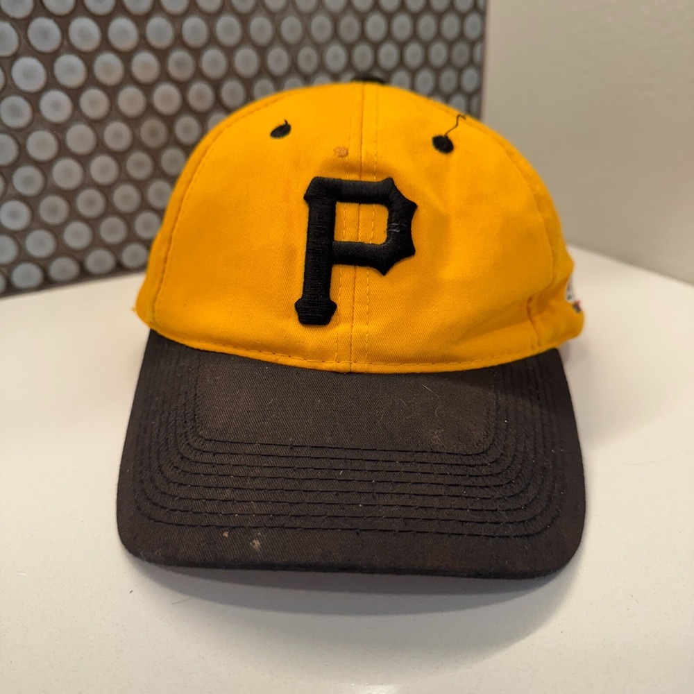 Pittsburgh Pirates Baseball‎ Hat OC Sports Cooperstown Collection Yellow OSFM